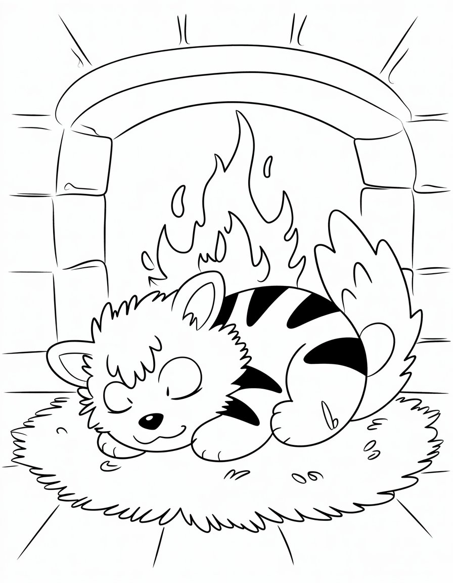 Sleepy Growlithe